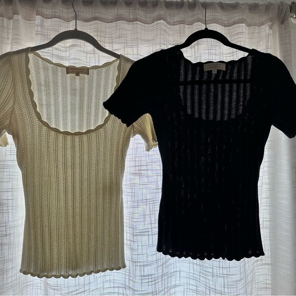 Set of two EUC Sézane ANIL tops
